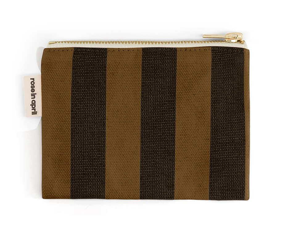The Mini Purse | Cumin Stripe