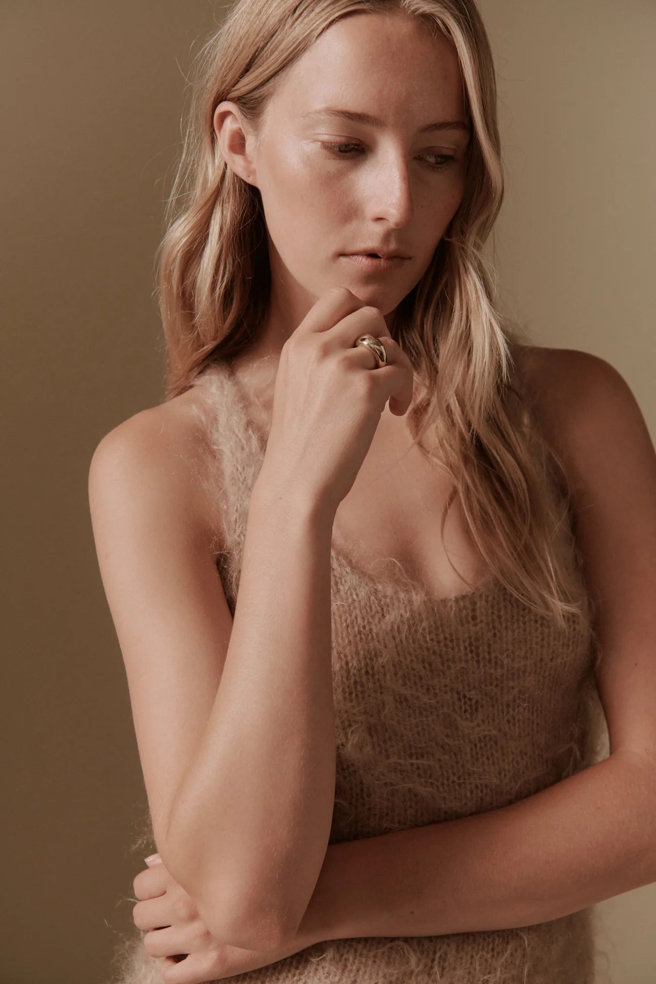 THEIR| Harper Chunky Ring | Gold