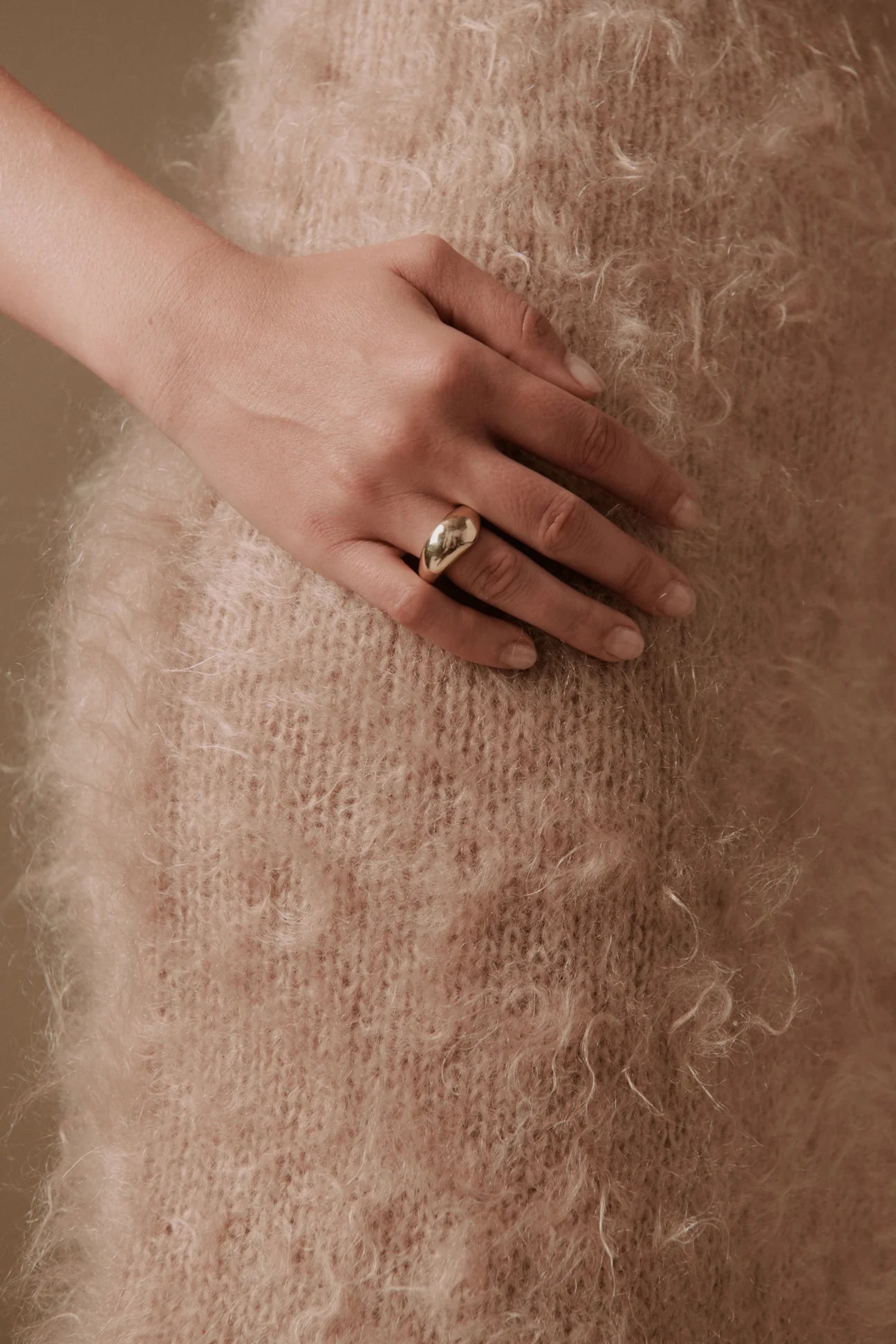 THEIR| Harper Chunky Ring | Gold