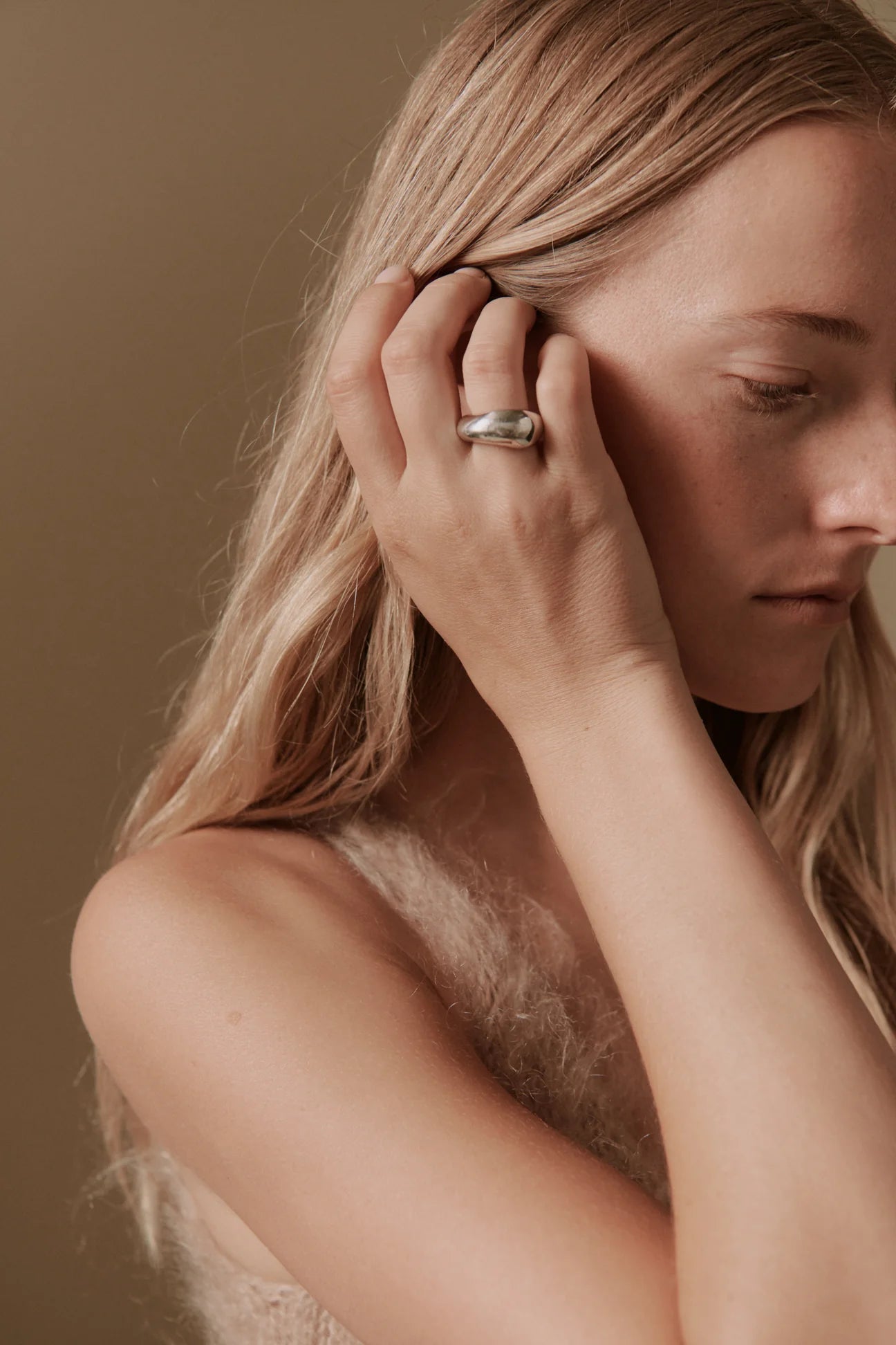 THEIR| Harper Chunky Ring | Silver - Paloma