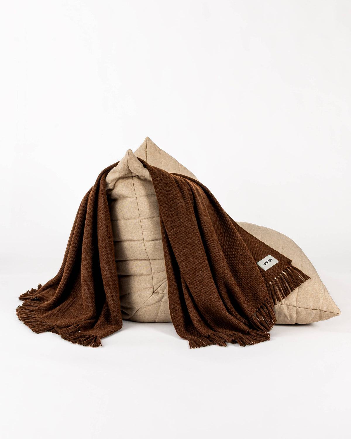Normy | Alpaca Wool Blanket | Cocoa