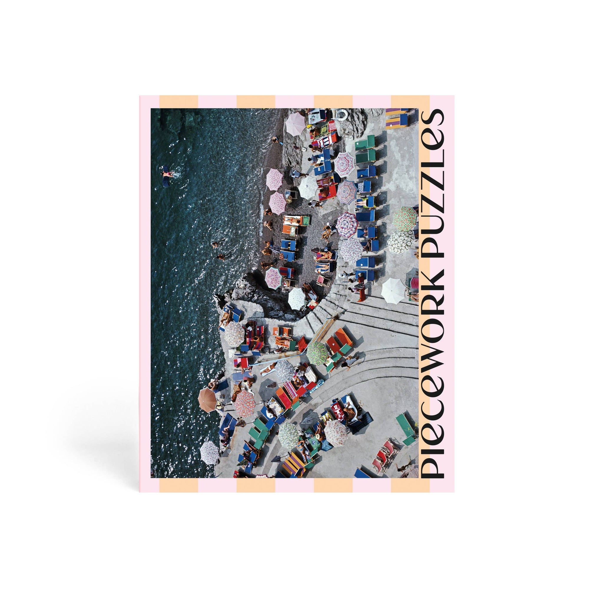 Piecework Puzzle | Slim Aarons Positano Beach