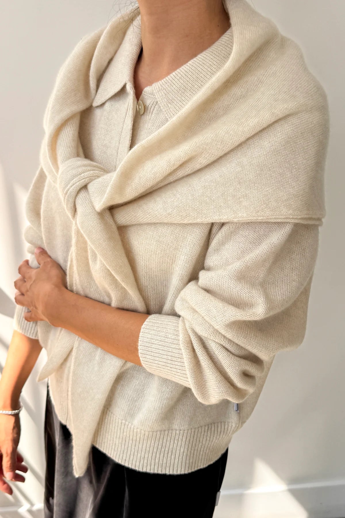 Le Bon Shoppe | Cashmere Oatmeal Shawl