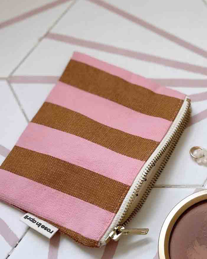 The Mini Purse | Strawberry Stripe