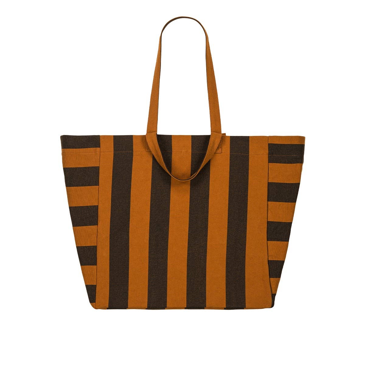 The Big Bag | Pecan Night Big Stripes