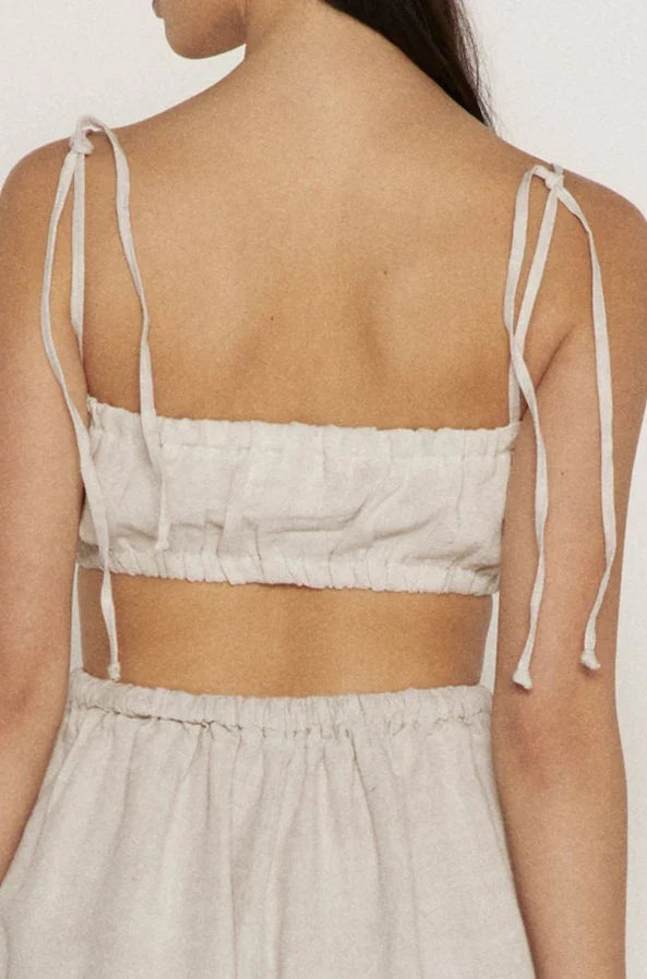 Bohème | The Linen Bra Top