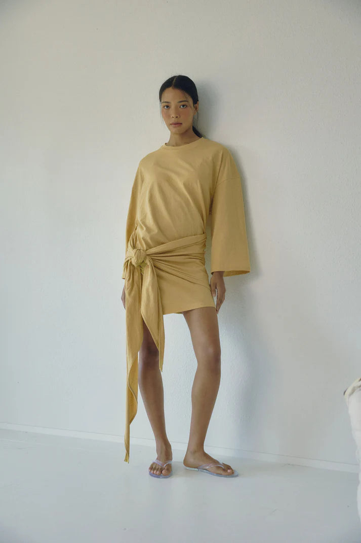 Bohème | The Wrap Dress | Wheat