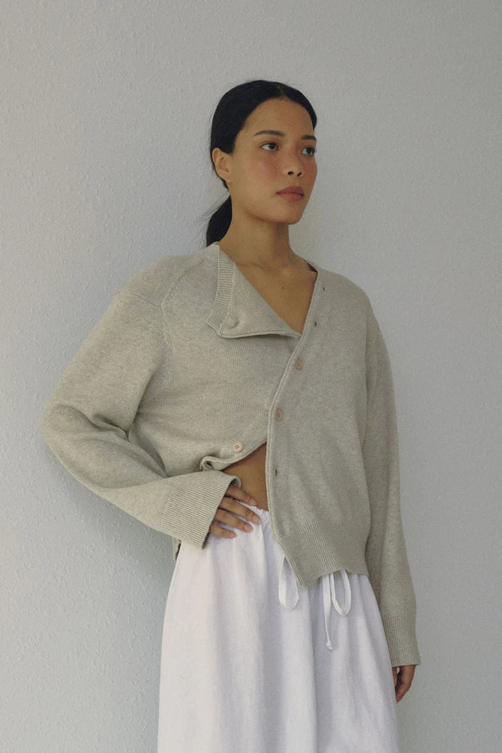 Bohème | The Asymmetric  Knit | Mist