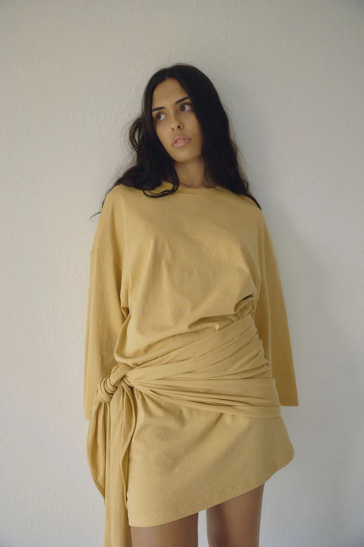 Bohème | The Wrap Dress | Wheat - Paloma