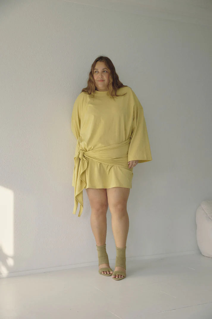 Bohème | The Wrap Dress | Wheat - Paloma