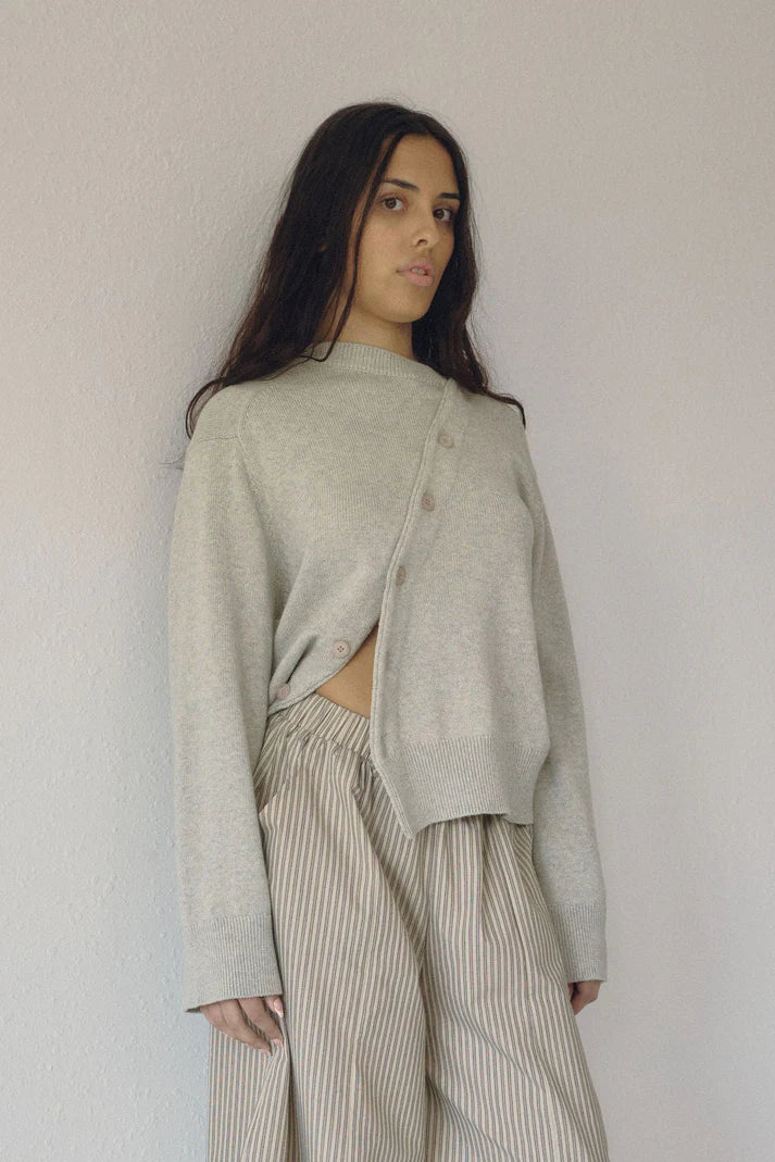 Bohème | The Asymmetric  Knit | Mist - Paloma