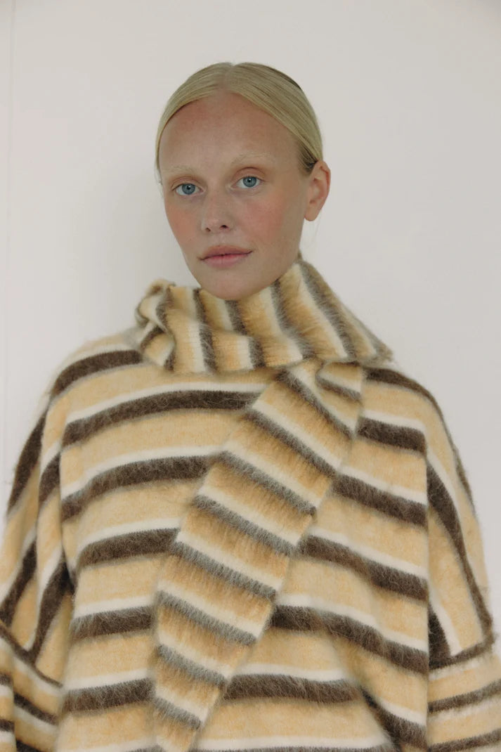 Bohème |  Hooded Scarf | Stripe