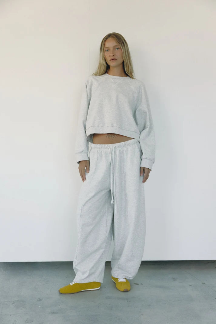 Bohème | Barrel Sweat Pant | Grey
