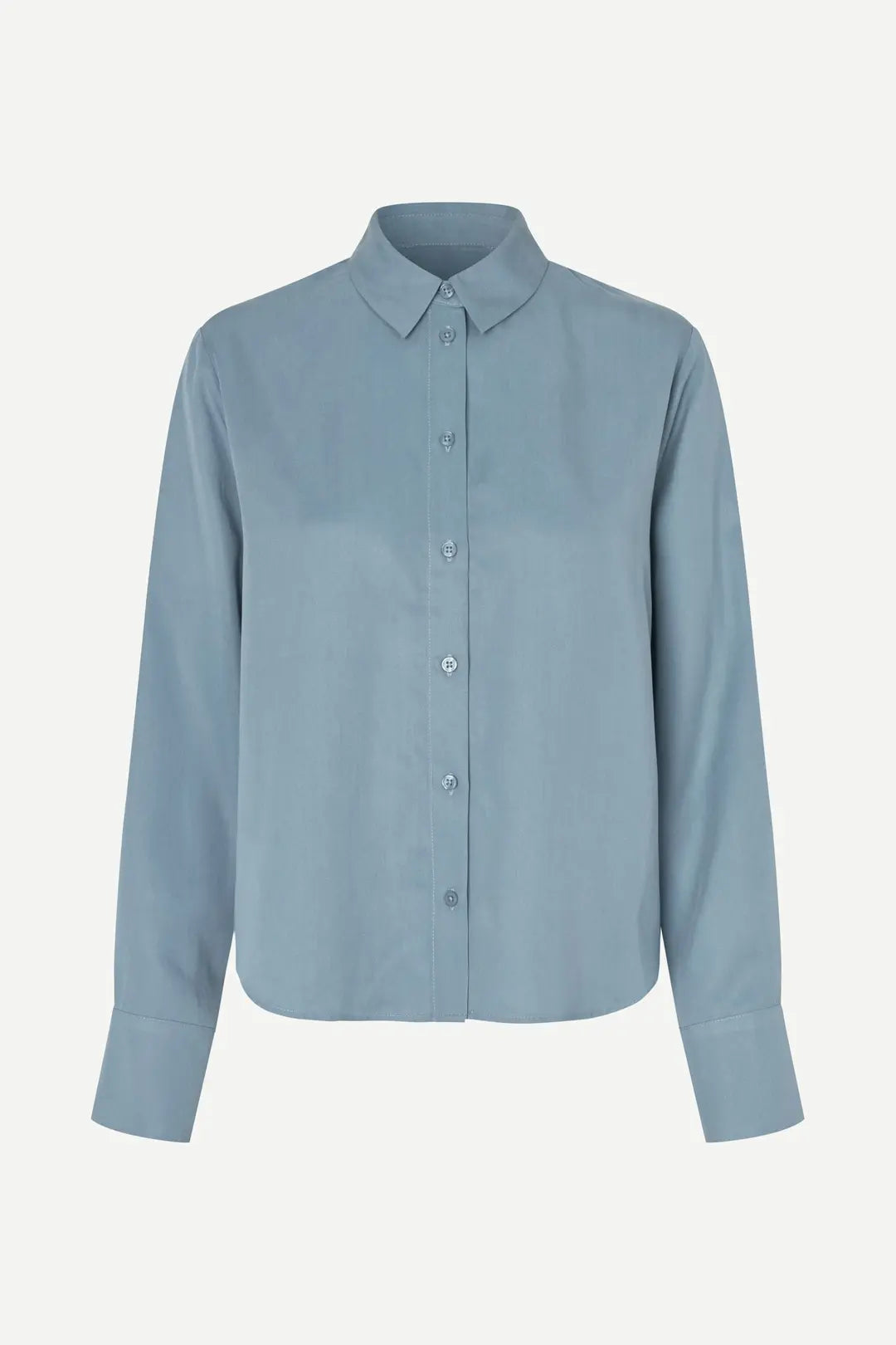 Samsoe Samsoe | Samina LS shirt | Windward Blue