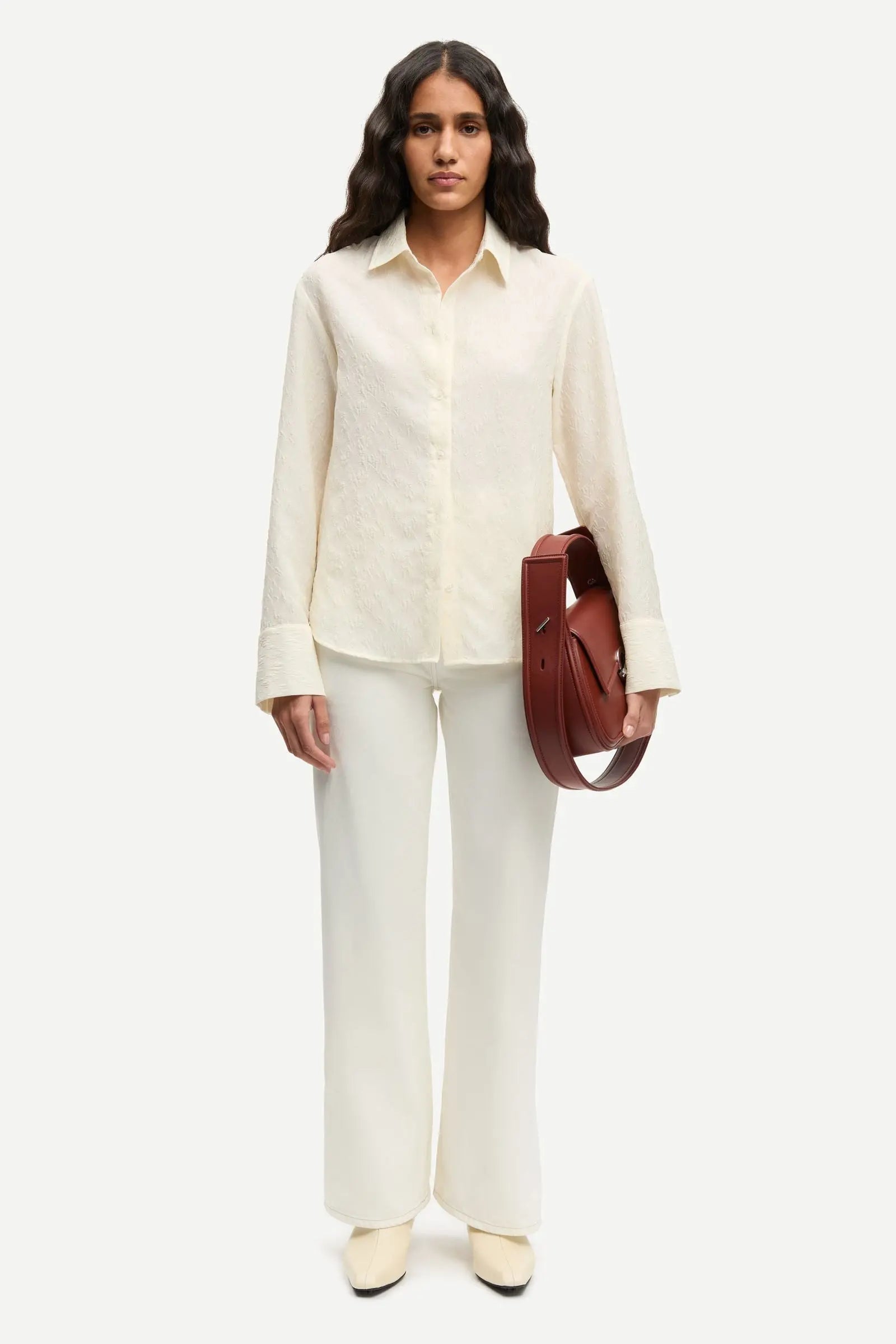 Samsoe Samsoe | Sarebecca Jeans | Chalk