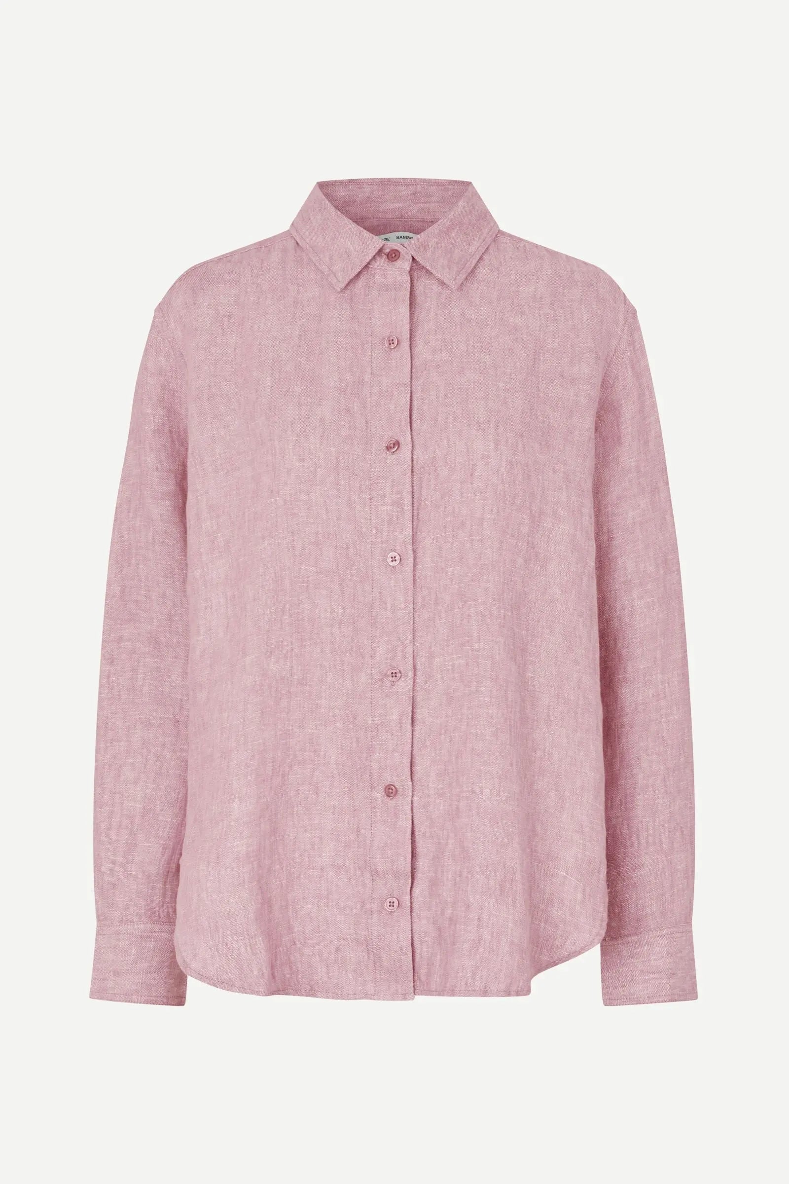 Samsoe Samsoe | Saloves Linen Shirt | Orchid Haze