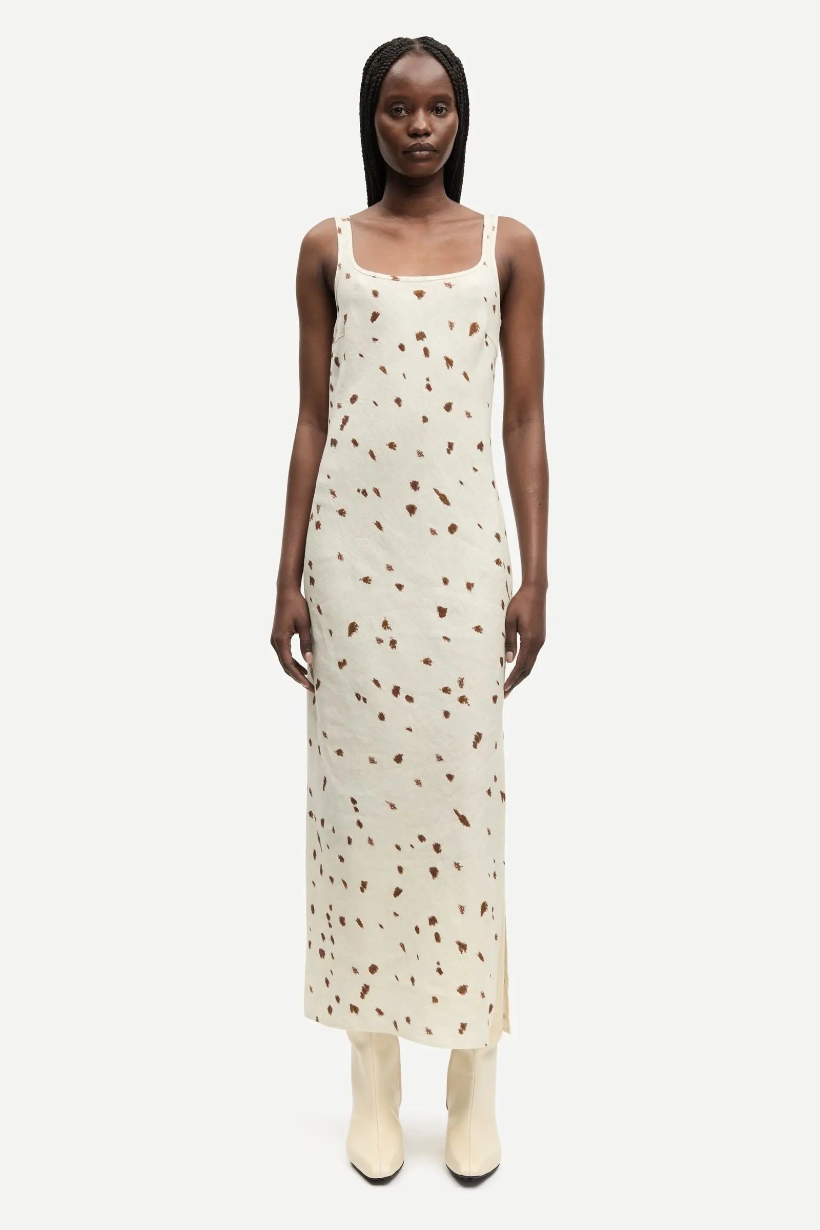 Samsoe Samsoe | Sasunna Linen Dress | Stray Dot