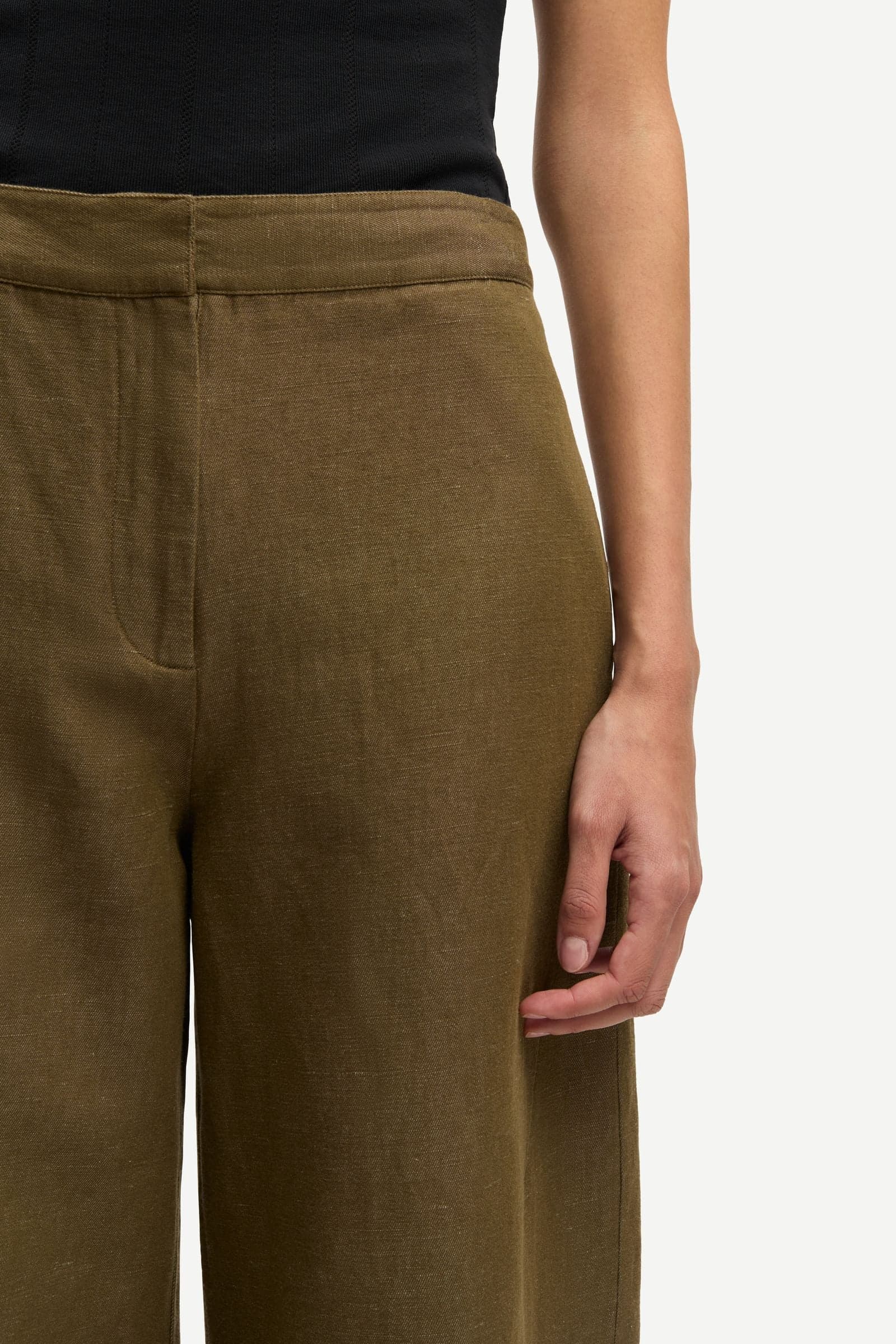 Samsoe Samsoe | Cotton Linen Trouser