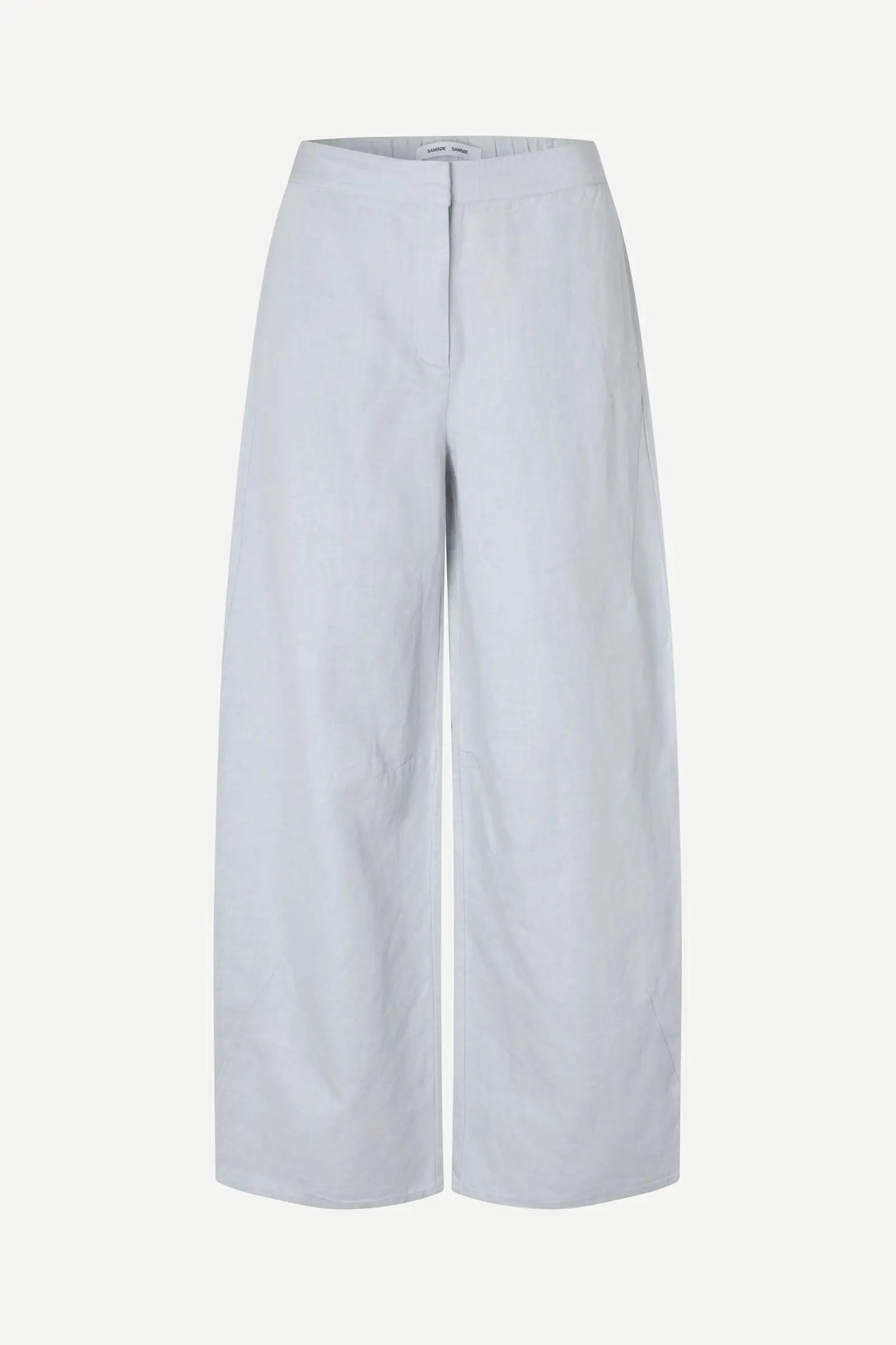Samsoe Samsoe | Cotton Linen Trouser | Gray Dawn