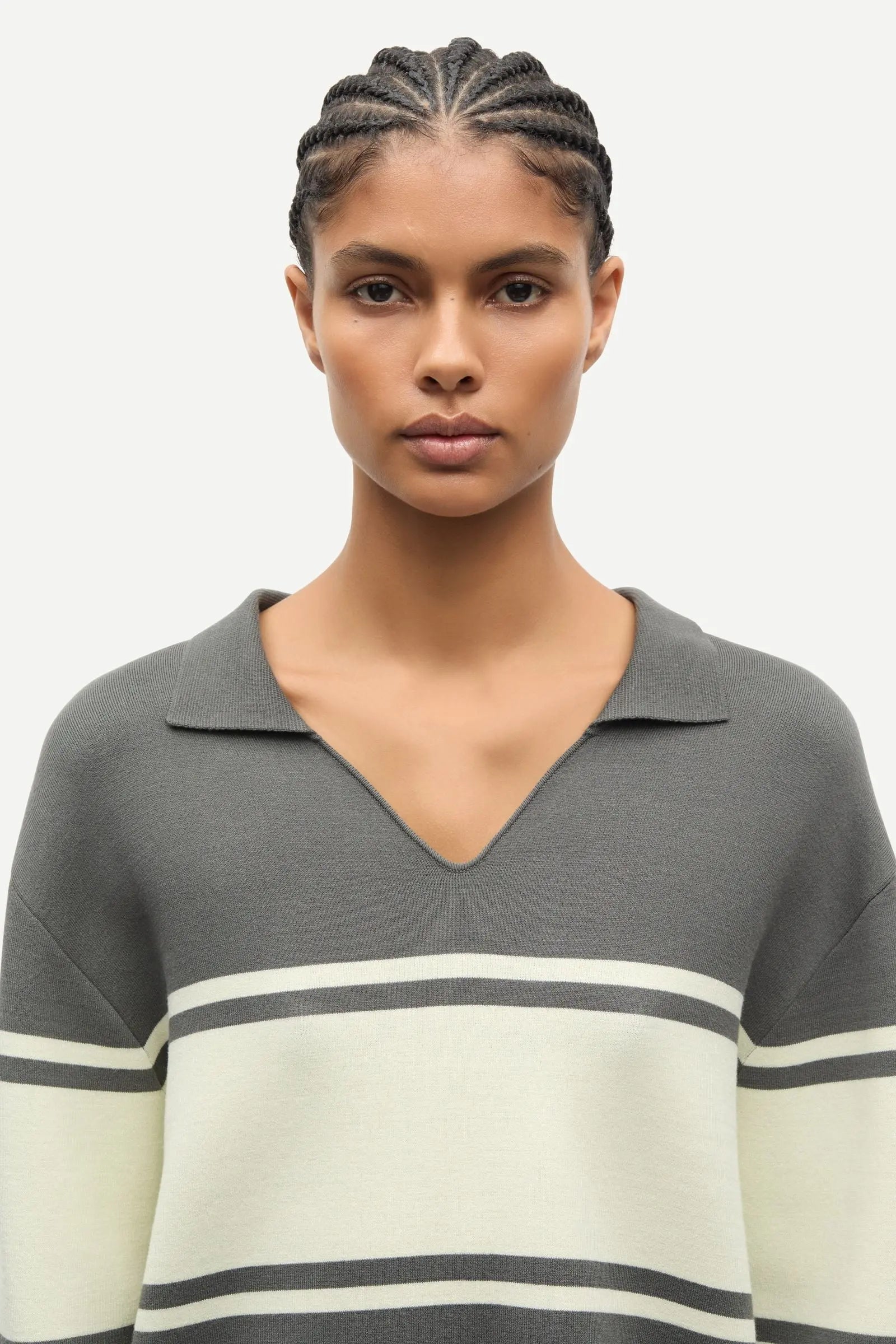 Samsoe Samsoe | Sanne Polo | Gunmetal Ethereal