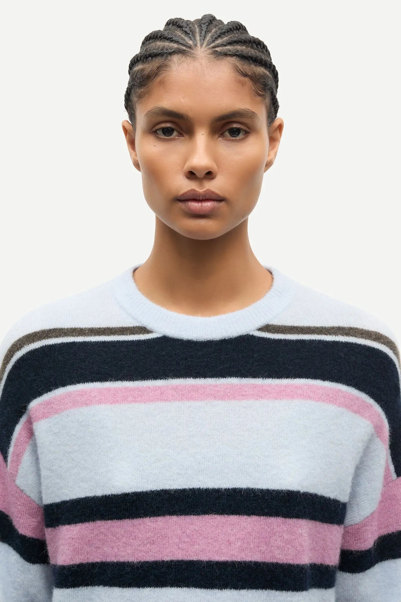 Samsoe Samsoe | Sanoura Sweater | Gray Dawn Multi