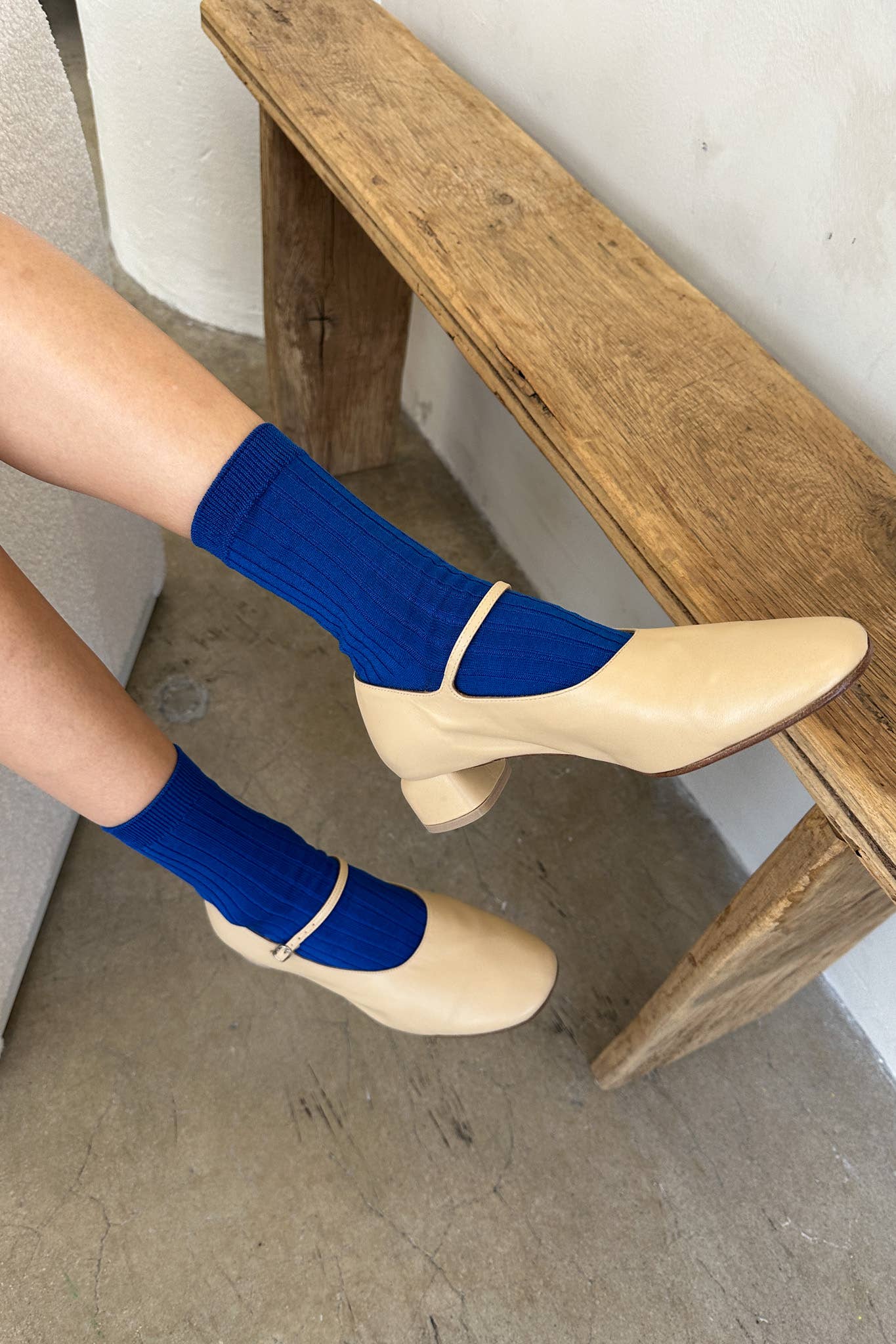 Le Bon Shoppe |Her Socks |Cobalt