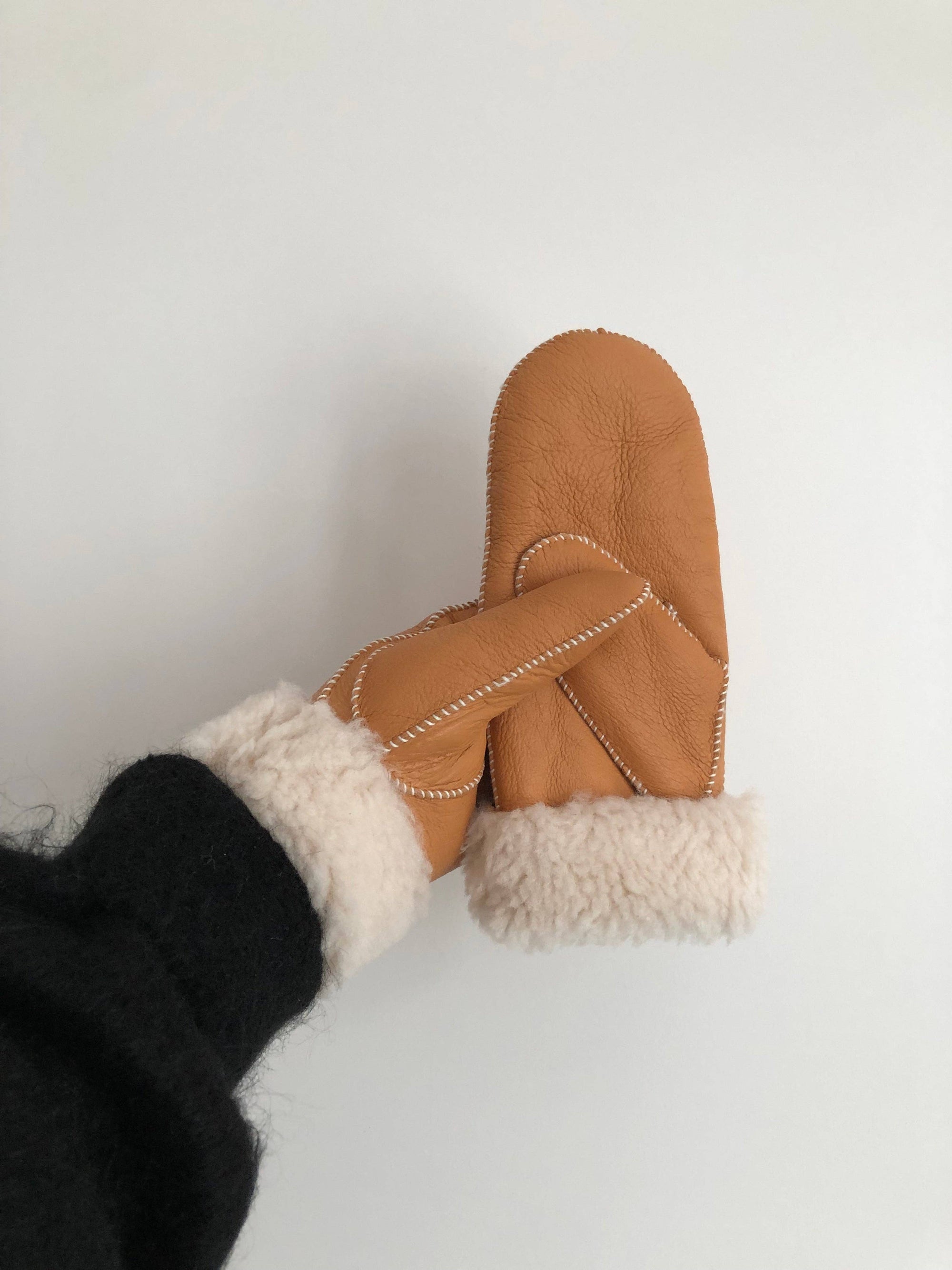 Billy Bamboo Shearling Mittens