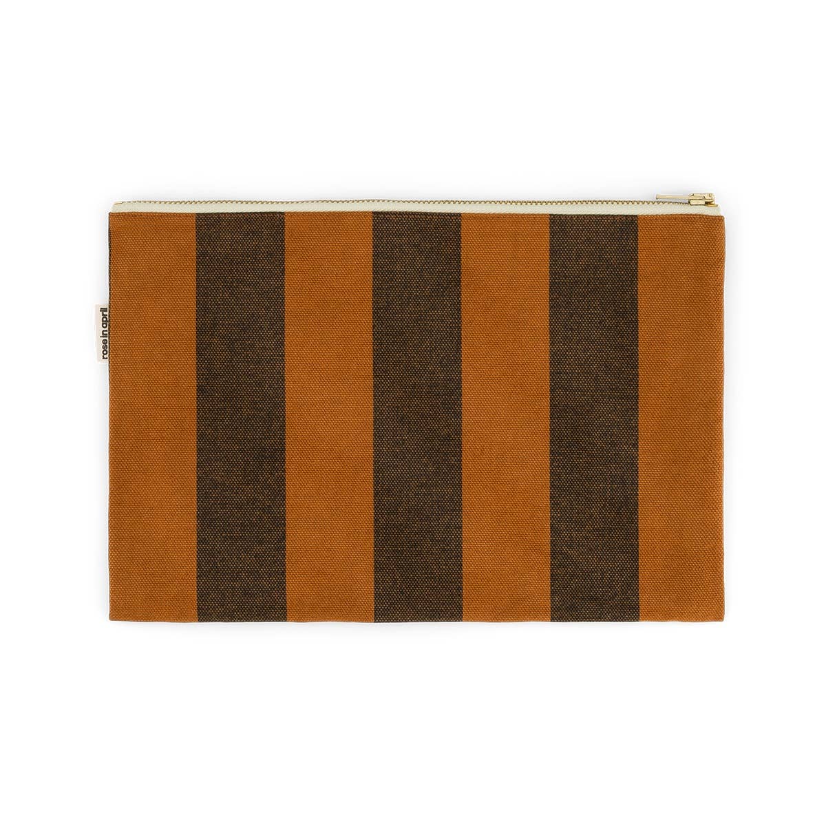 The Big Pouch | Pecan Night Big Stripe