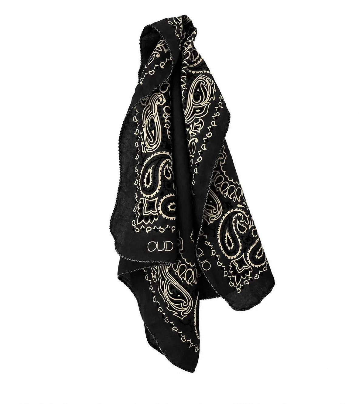 Oud Wears | The Vintage Scarf | Black