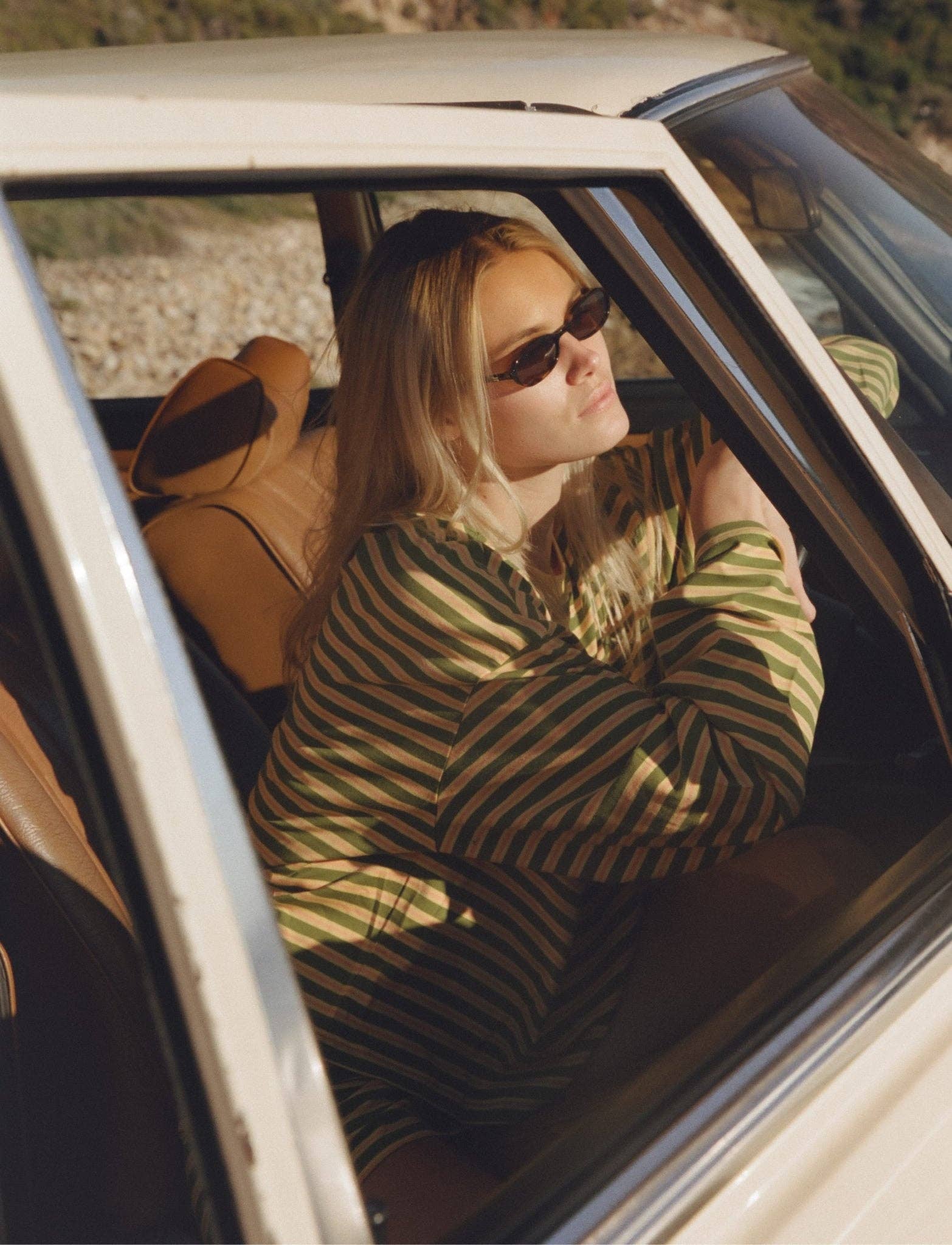 Apres June | Striped Long Sleeve | Melon