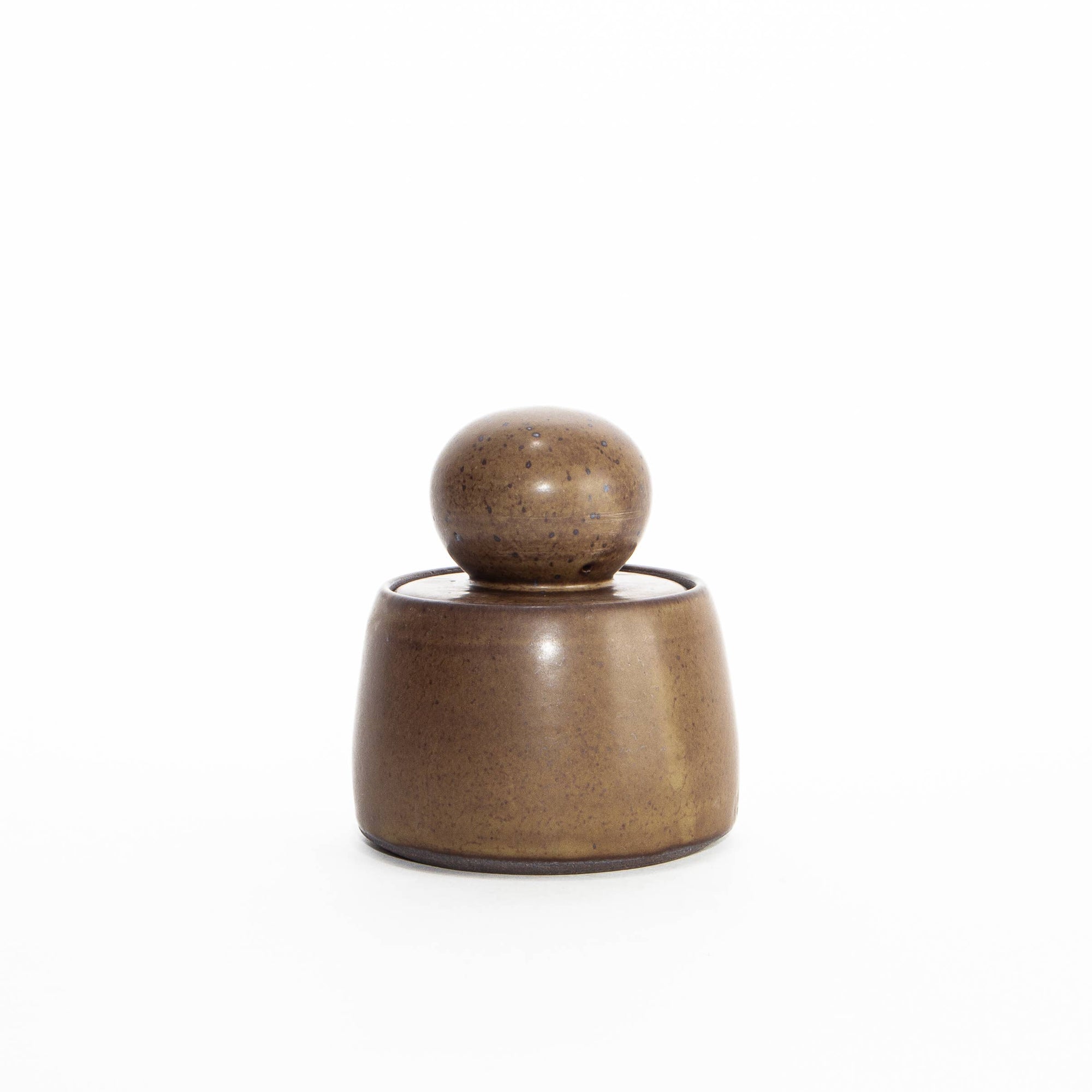 MH Ceramics Stash Jar | Olive Brown NEW