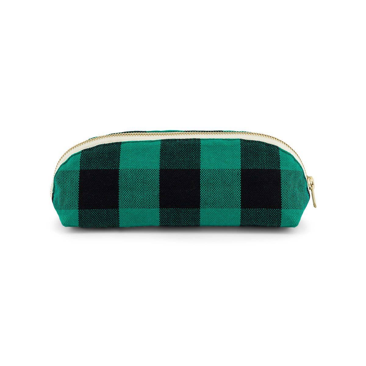 The Pencil Case | Vichy Green