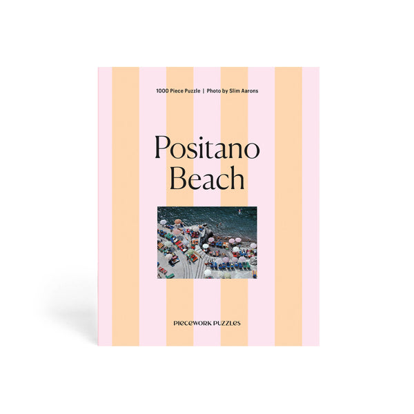 Piecework Puzzle | Slim Aarons Positano Beach