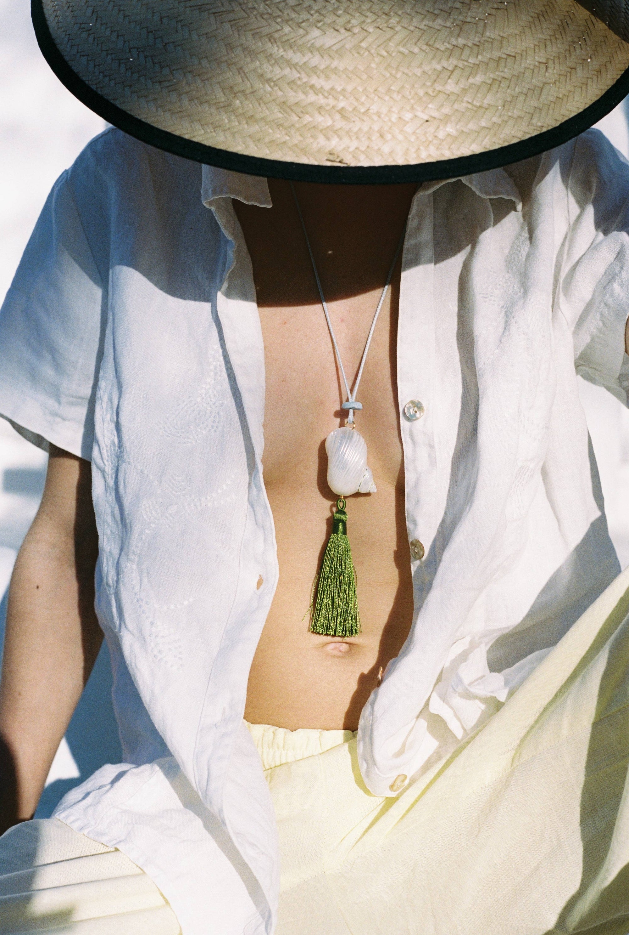 SC Collection | Celine Shell Tassel Necklace