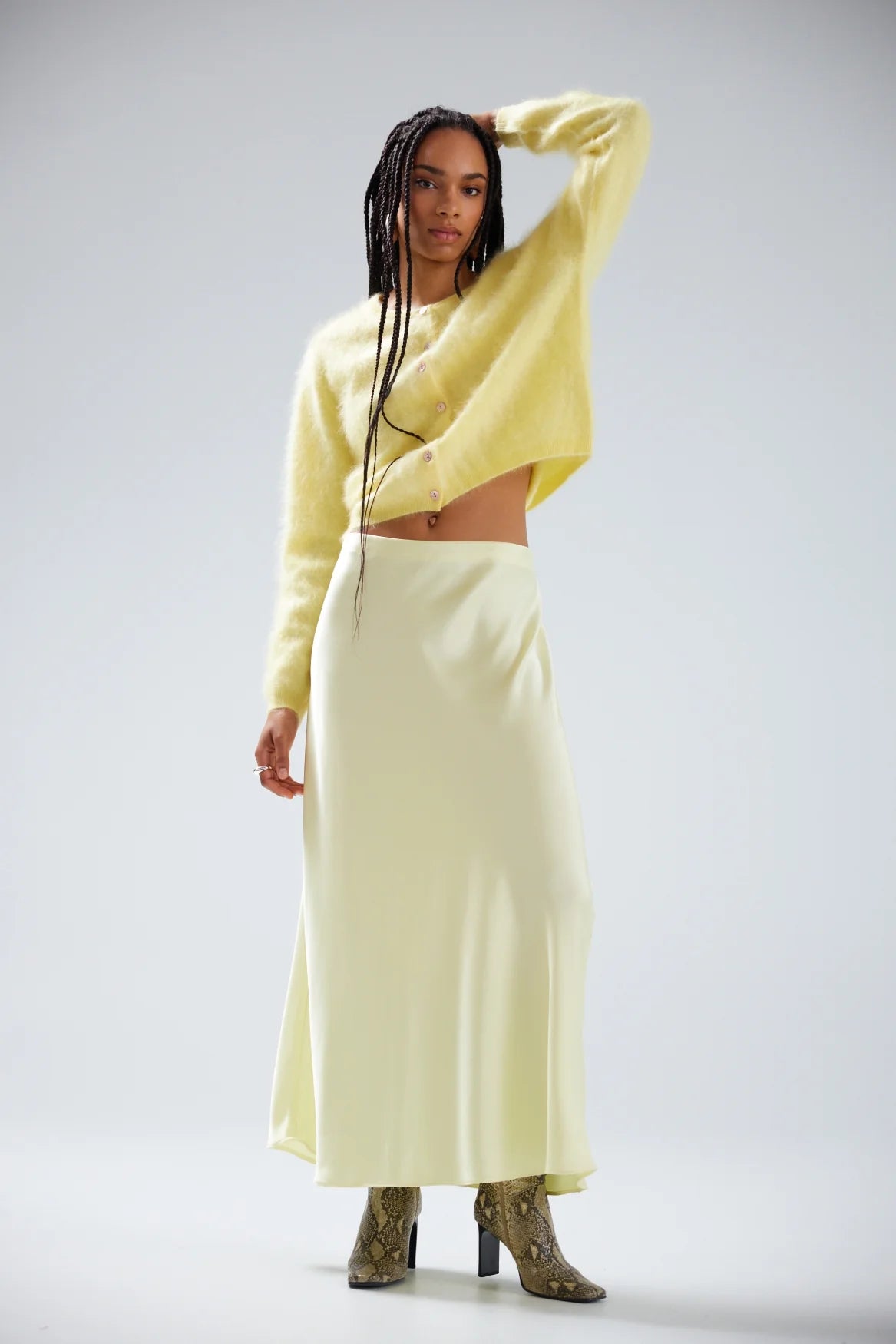 Colorush| Chelsea Brushed Cashmere Cardigan