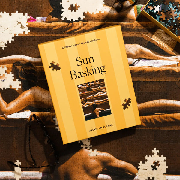 Piecework Puzzle | Slim Aarons Sun Basking