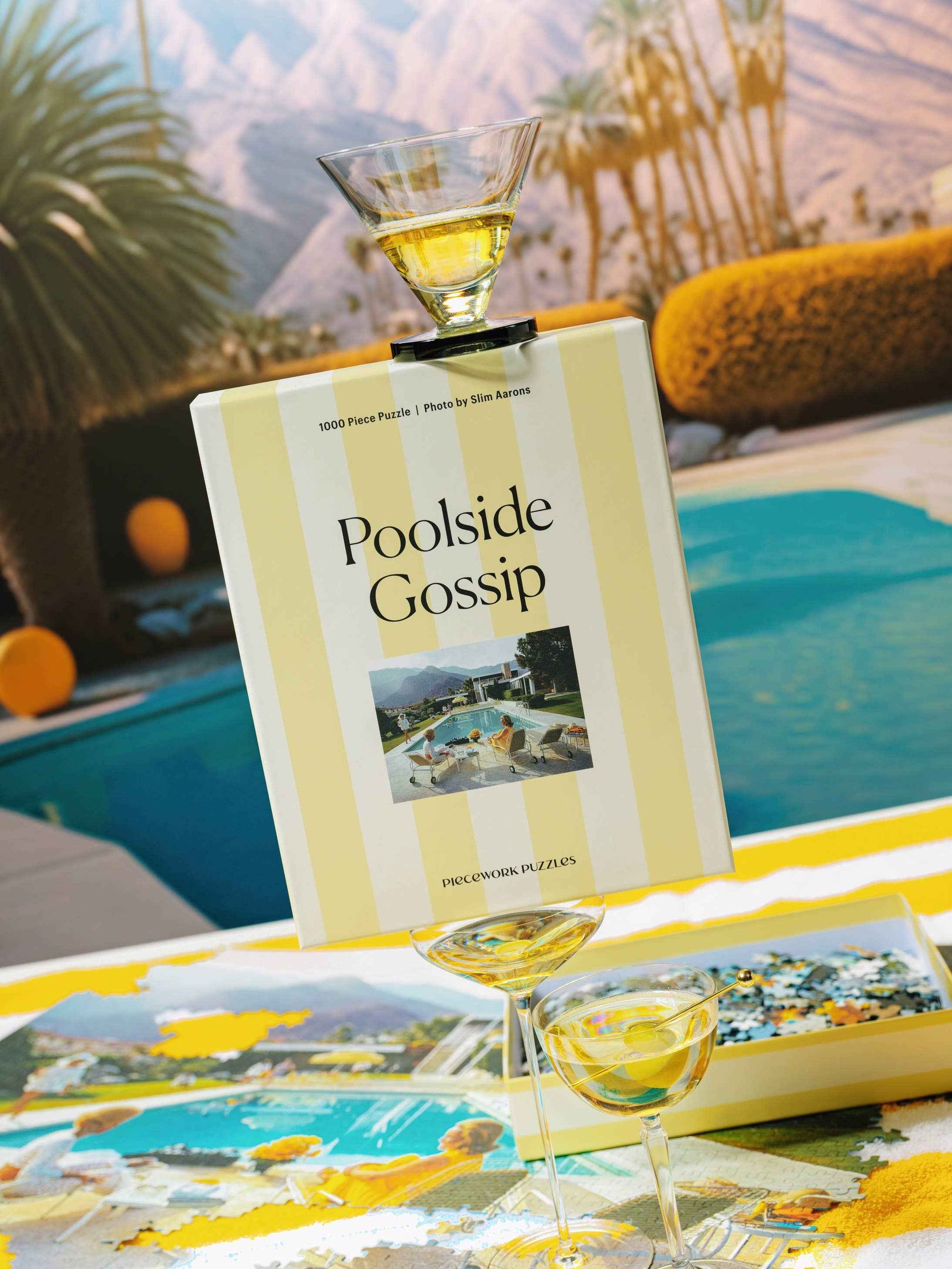 Piecework Puzzle | Slim Aarons Poolside Gossip