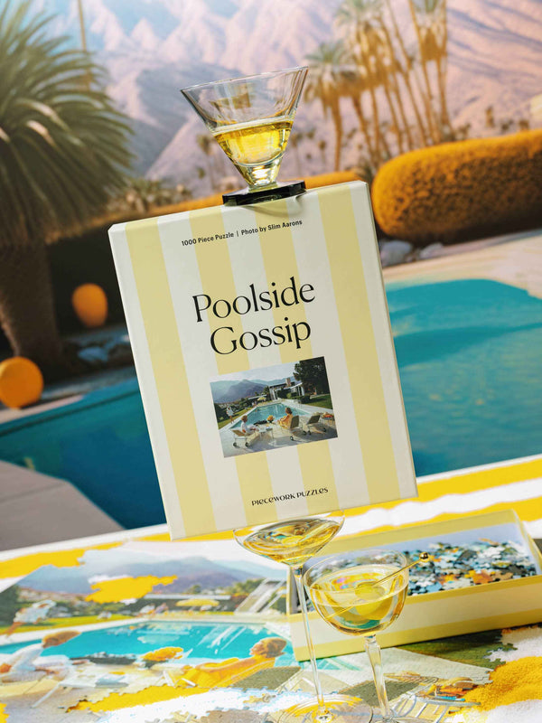 Piecework Puzzle | Slim Aarons Poolside Gossip