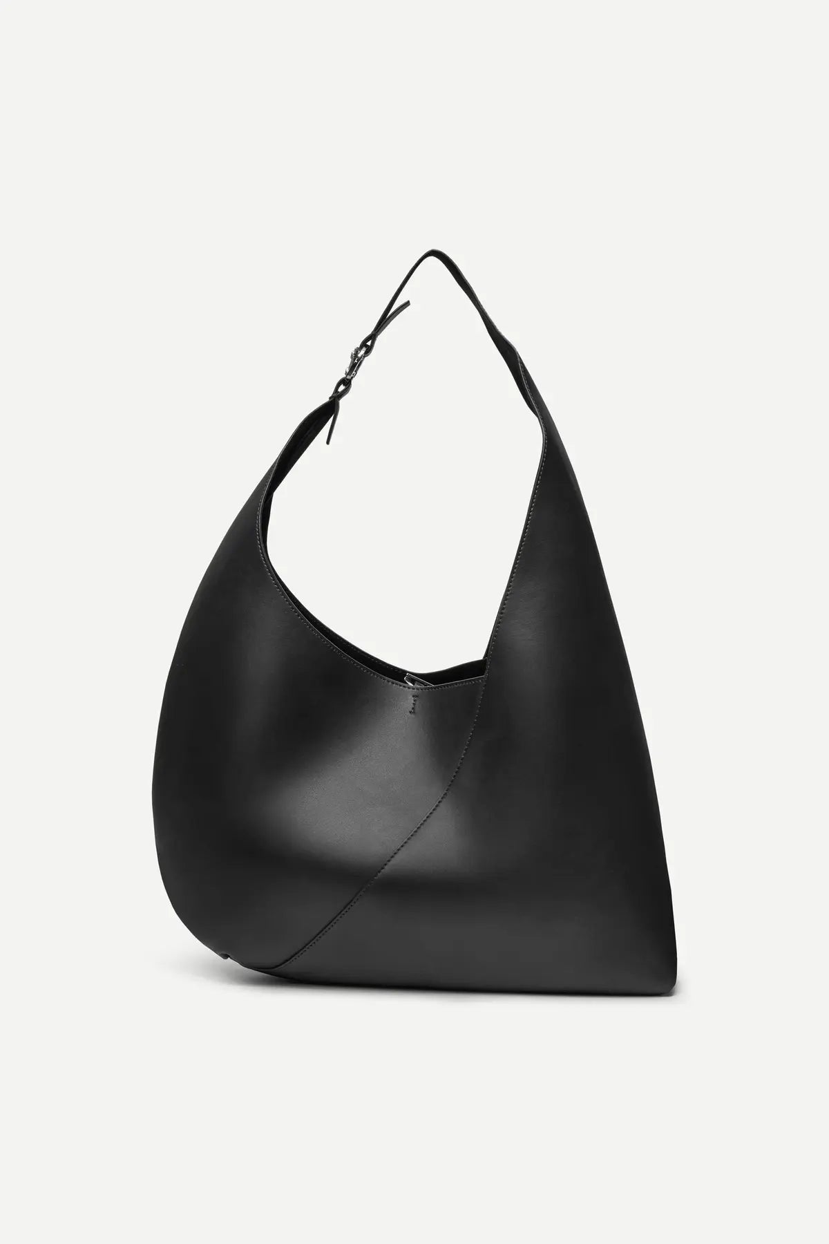 Samsoe | Sakaia Leather Shoulder Bag | Black