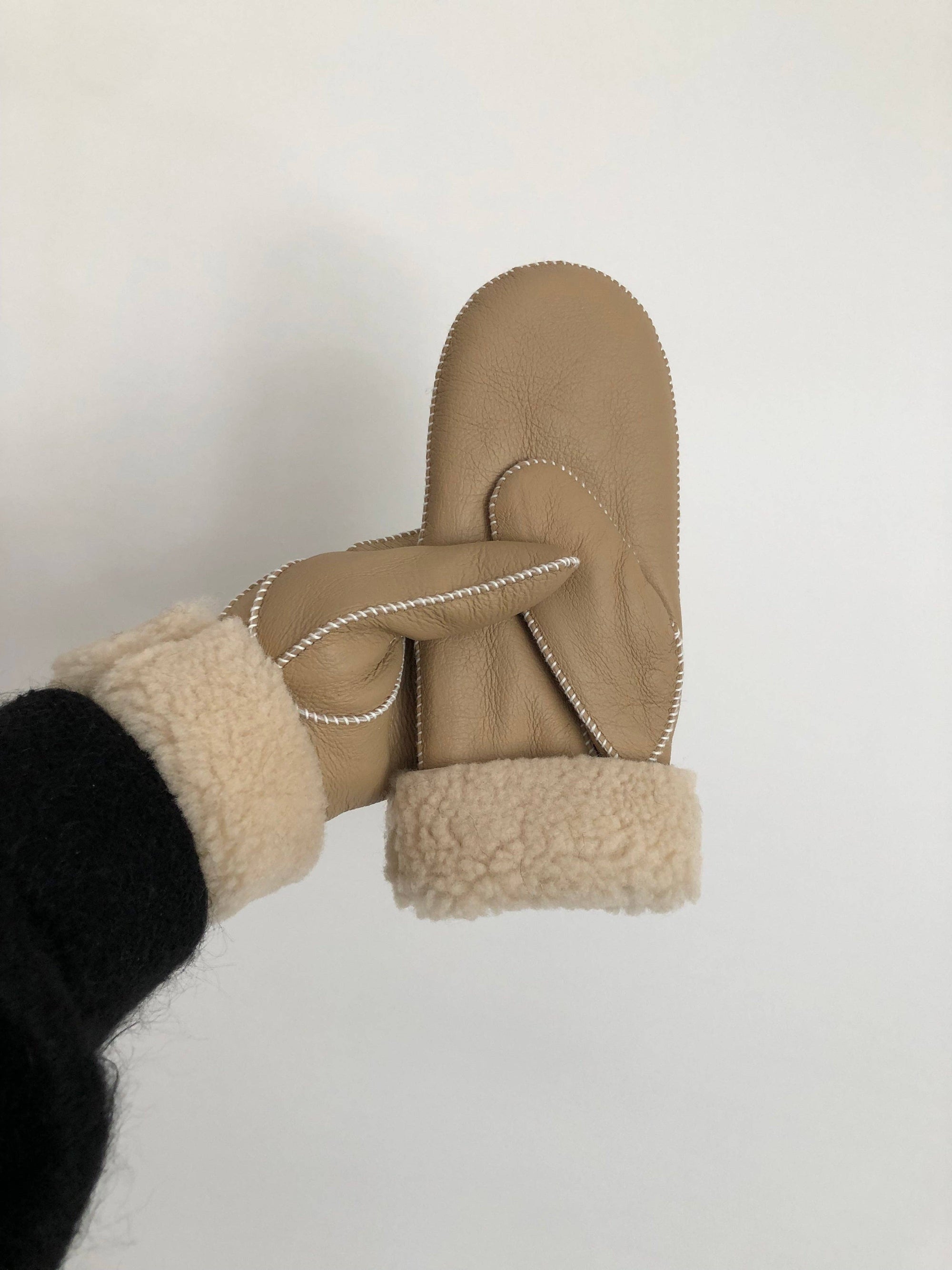 Billy Bamboo Shearling Mittens
