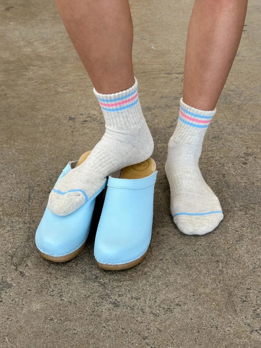 Le Bon Shoppe | Girlfriend Sock | Bright Grey
