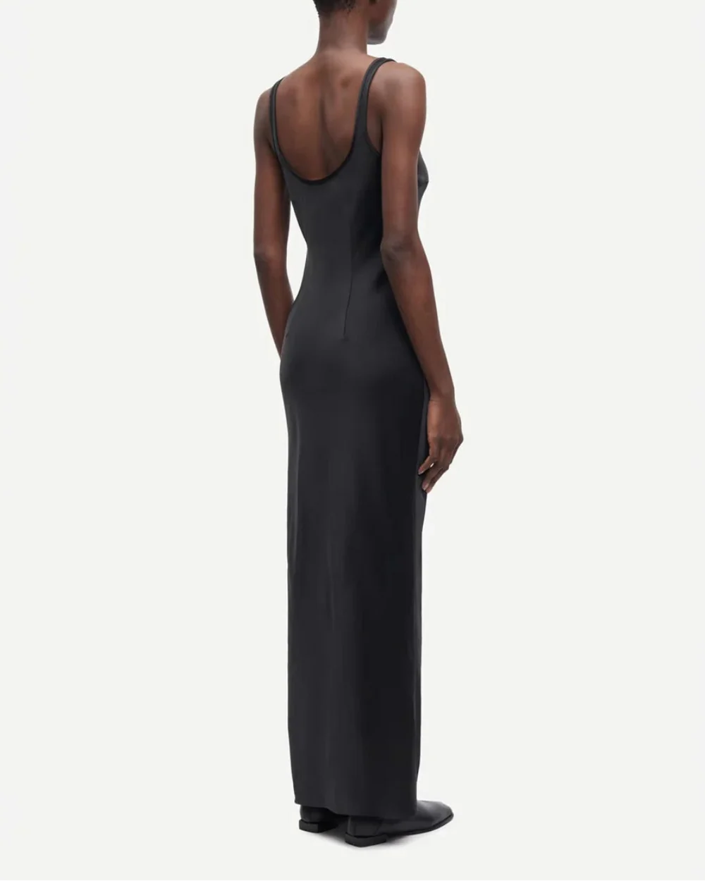 Samsoe Samsoe | Sunna Satin Dress | Black