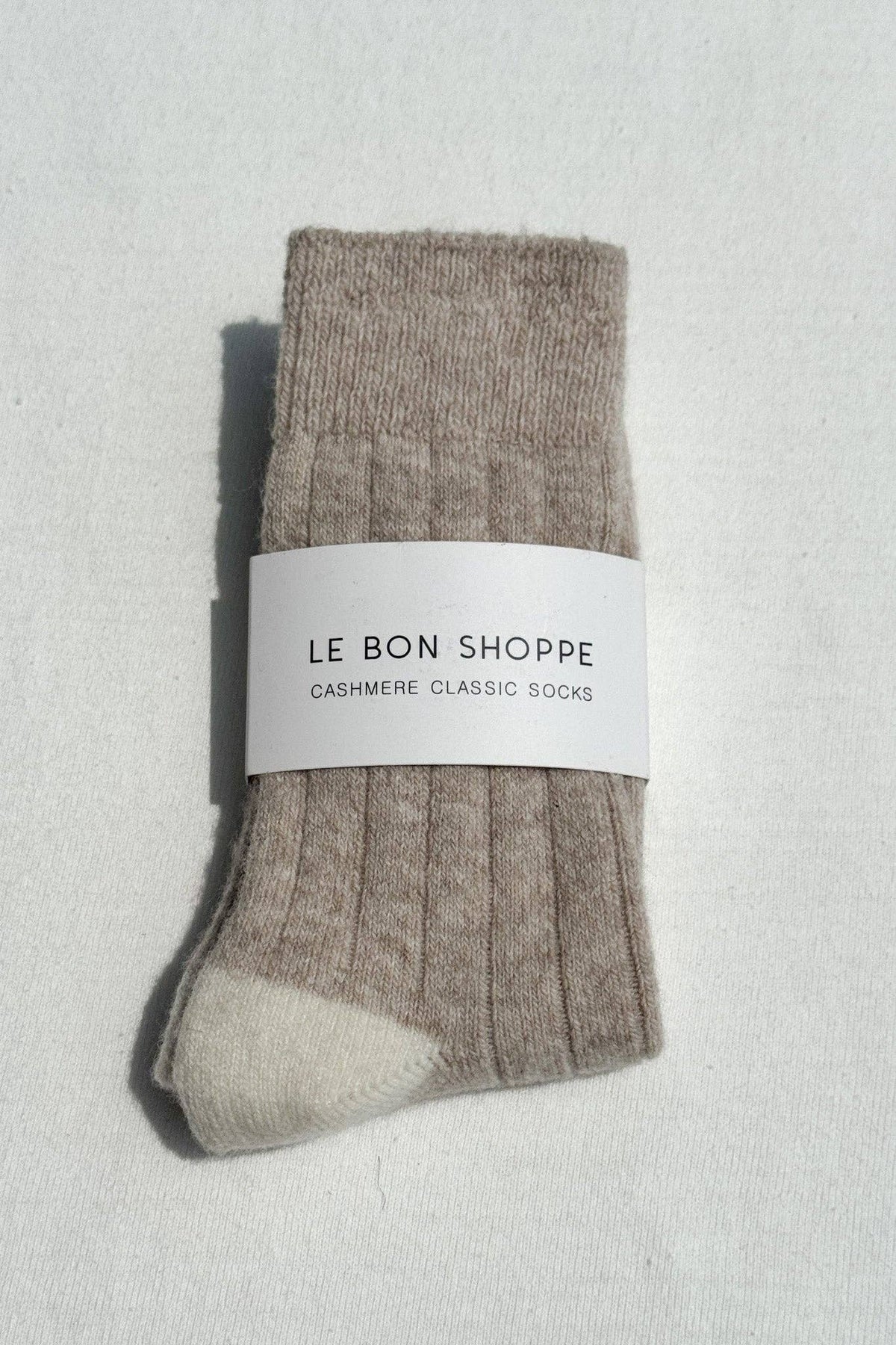 Le Bon Shoppe | Classic Cashmere Socks | Fawn