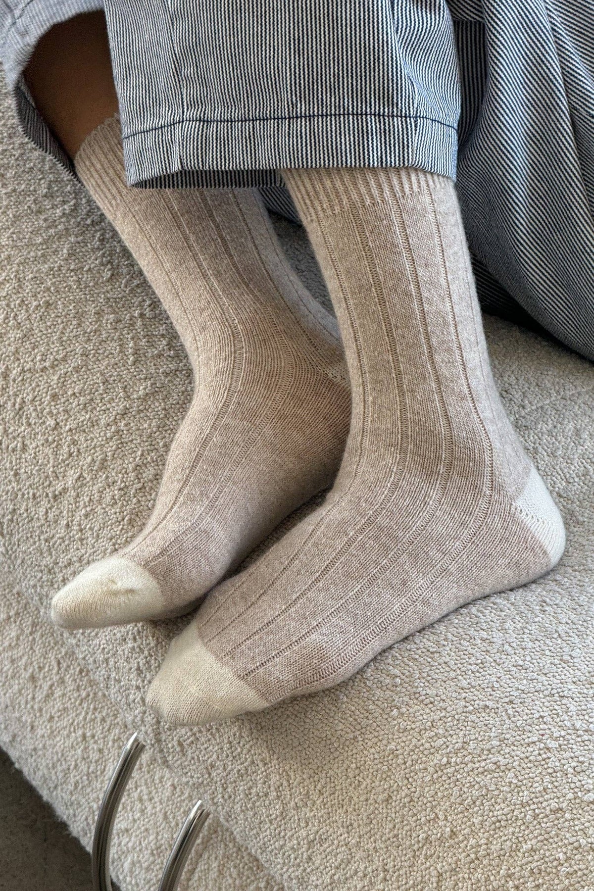 Le Bon Shoppe | Classic Cashmere Socks | Fawn