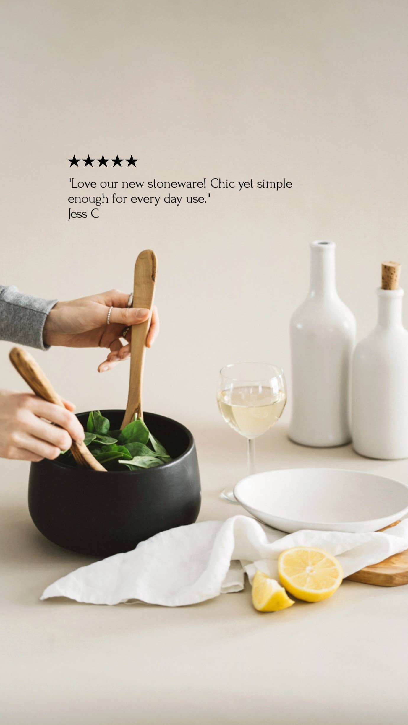 Stoneware Serving Bowl | Terracotta