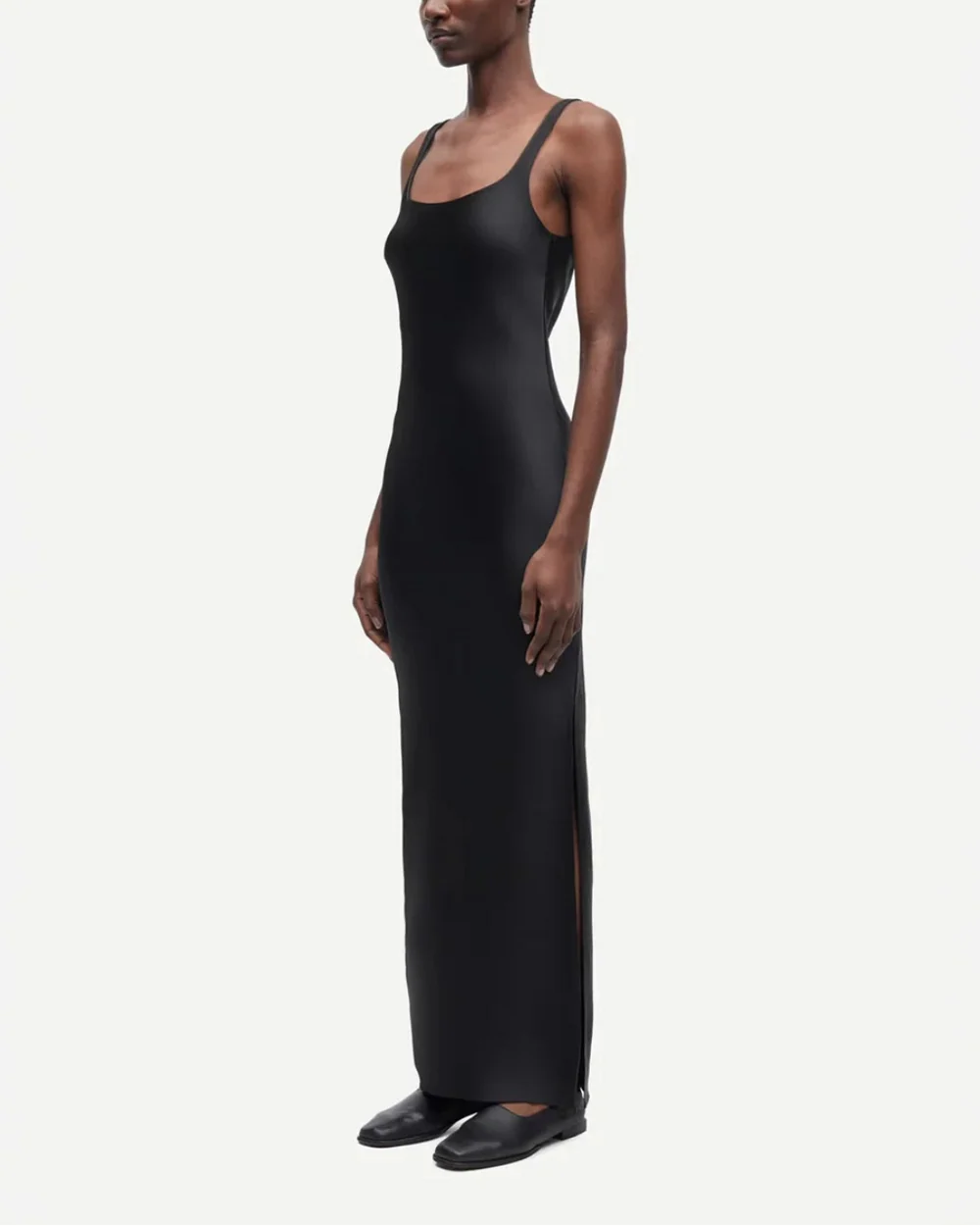 Samsoe Samsoe | Sunna Satin Dress | Black