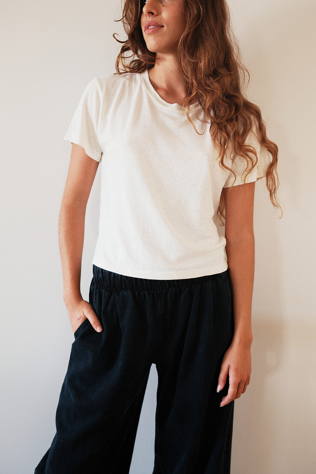 Jungmaven | Cropped Ojai Tee
