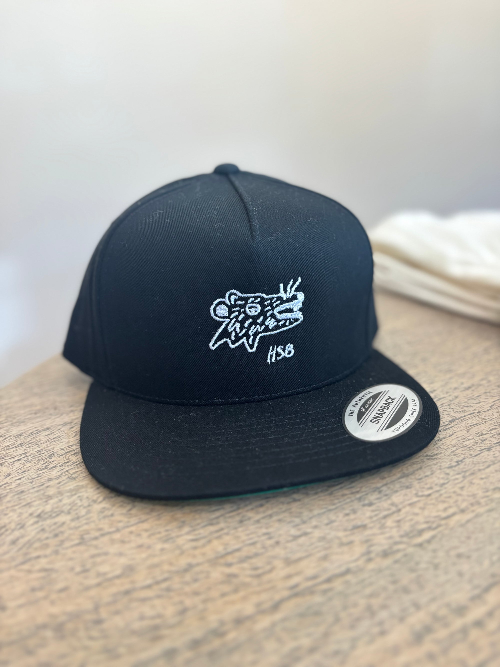 Bay Rat Snapback | Black
