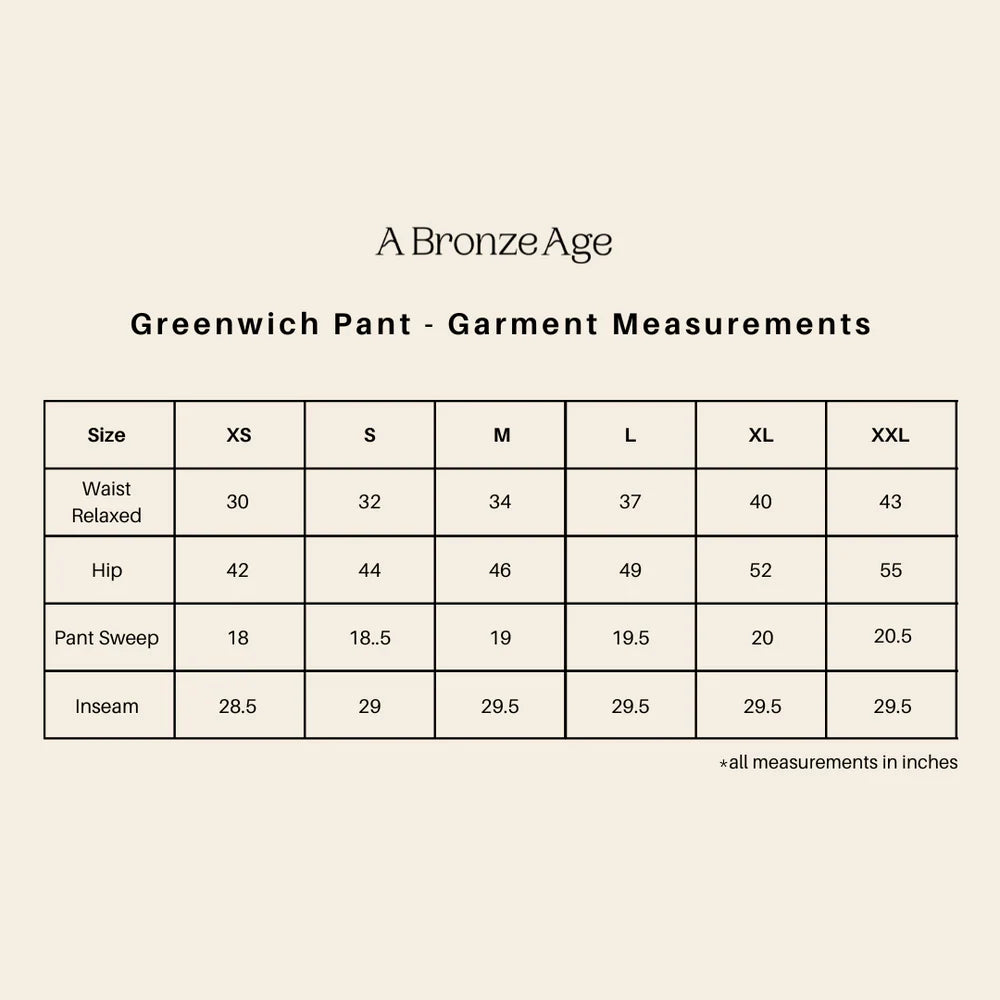 A Bronze Age | Greenwich Pant | Black