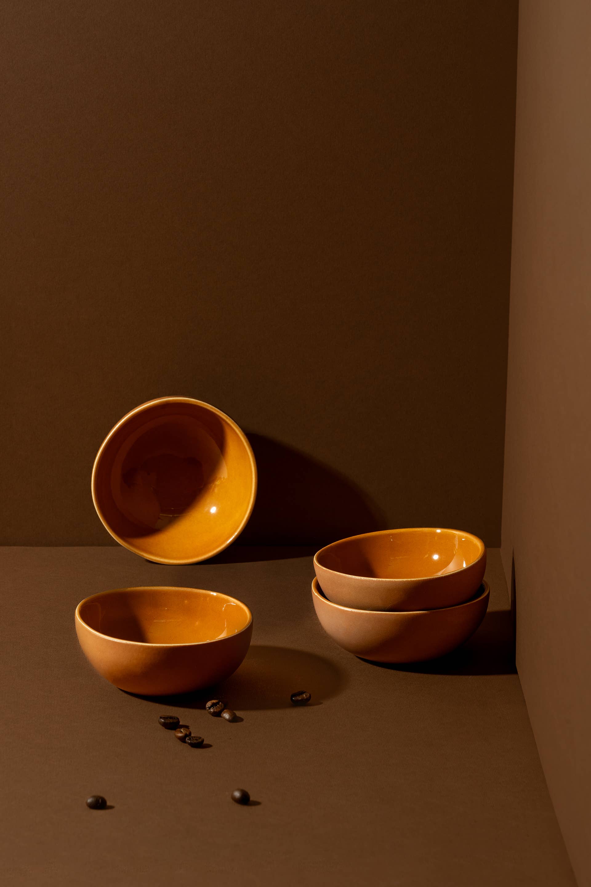 Handmade Stoneware Condiment Bowl | Terracotta